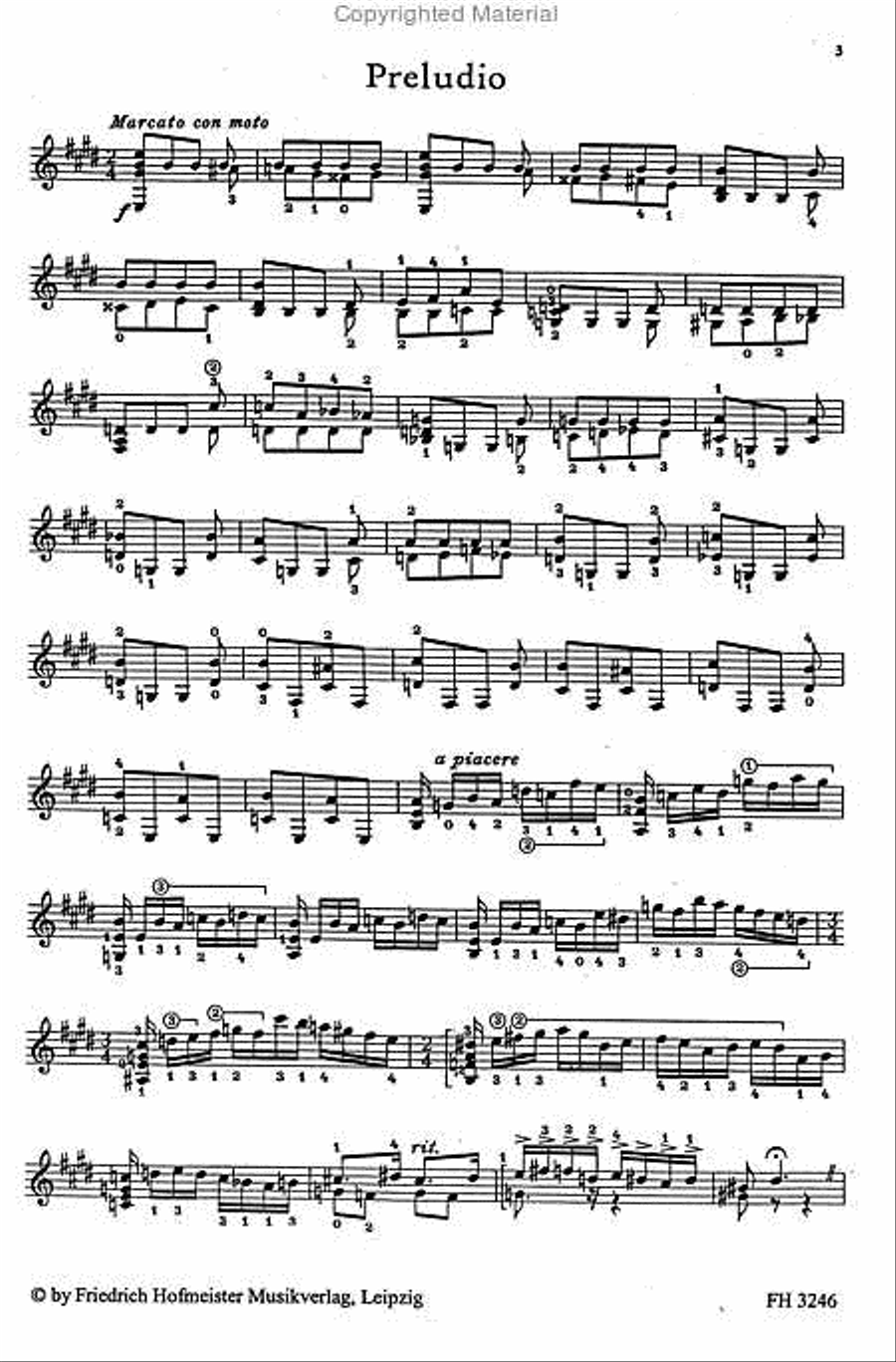 Sonata Sonata Classical Guitar scores gallery preview page 2
