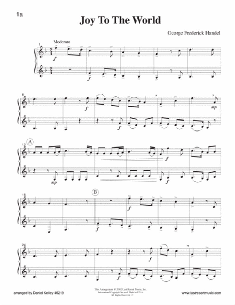 Music for Two French Horns Christmas Brass Duet scores gallery preview page 5