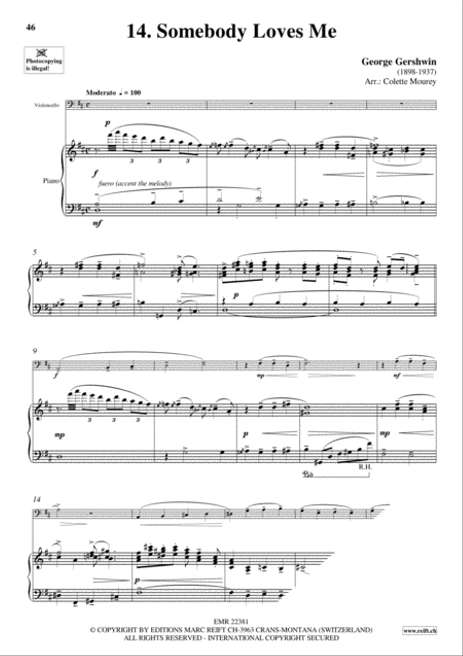 Gershwin 20 Greatest Hits Piano Accompaniment scores gallery preview page 16