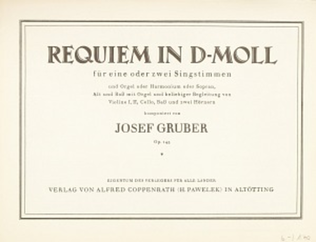 Requiem in d-Moll