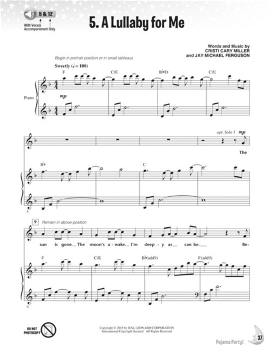 Pajama Party! Choir scores gallery preview page 9