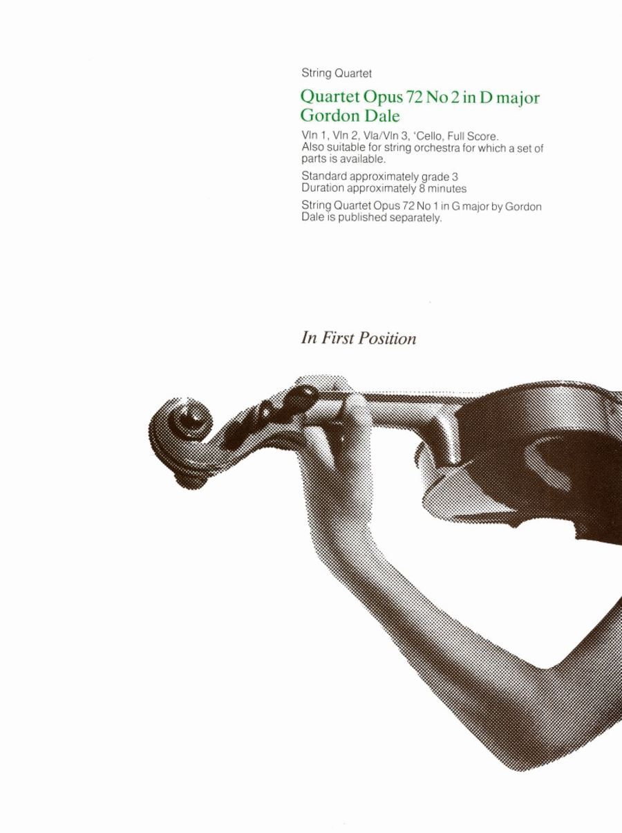 String Quartet No.2 String Quartet scores gallery preview page 1