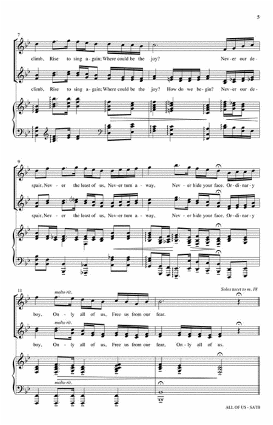 All of Us All of Us Divisi scores gallery preview page 3