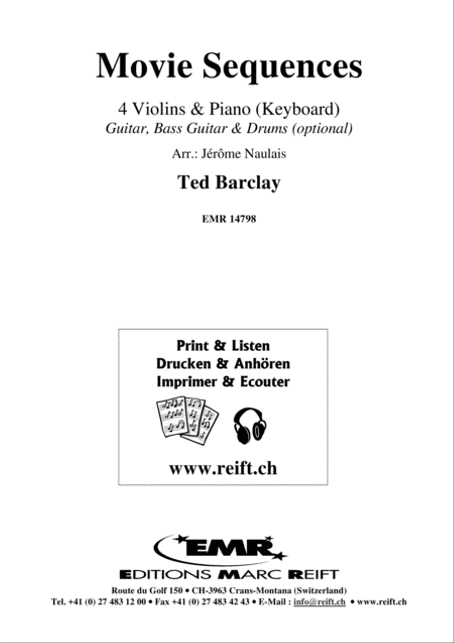 Movie Sequences Violin scores gallery preview page 2