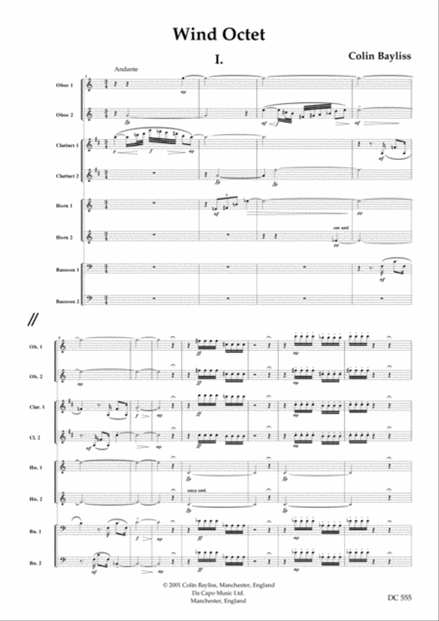 wind octet wind octet Small Ensemble scores gallery preview page 2