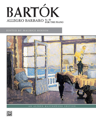 Book cover for Allegro Barbaro, Sz. 49