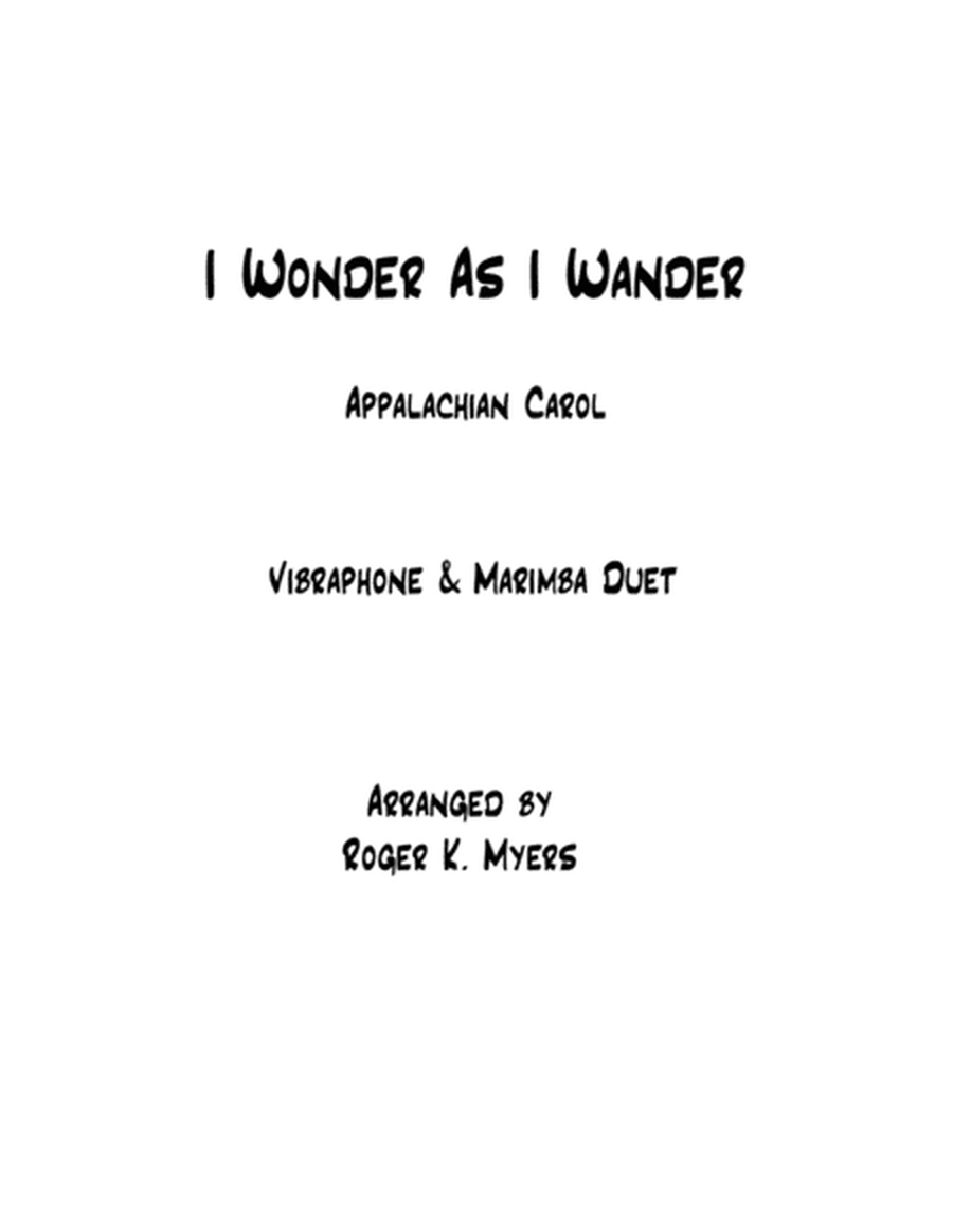 I Wonder As I Wander - Vibraphone Marimba Duet