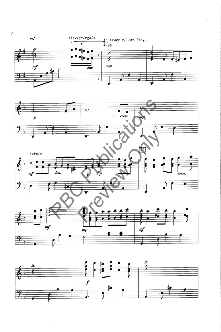 Three Filipino Folk Songs Piano Solo scores gallery preview page 5