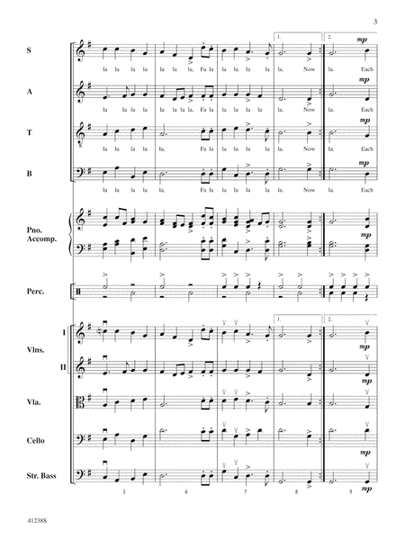 A Suite of Three Madrigals: Score