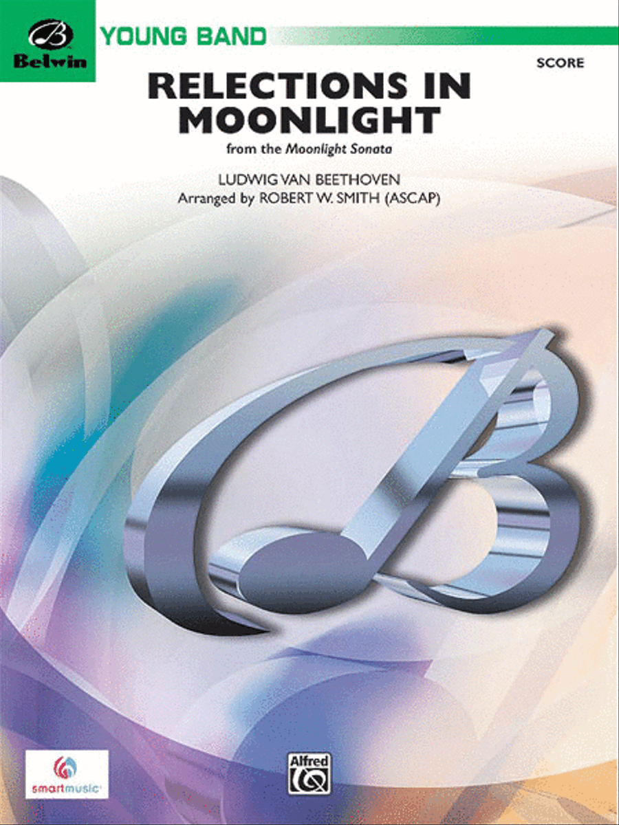 Reflections in Moonlight Concert Band scores gallery preview page 1