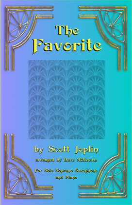 Book cover for The Favorite for solo Soprano Saxophone and Piano