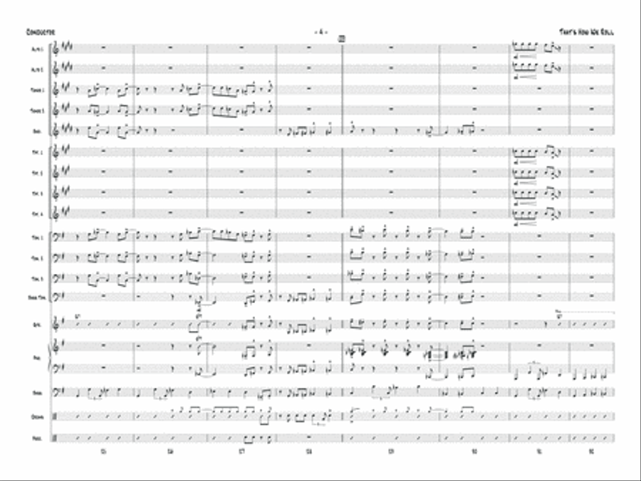 That's How We Roll: Score Jazz Ensemble scores gallery preview page 6