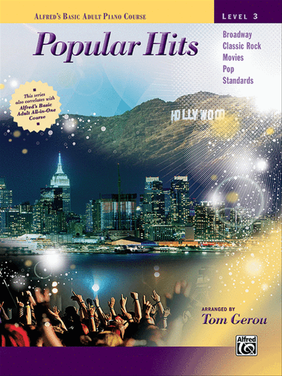 Alfred's Basic Adult Library -- Popular Hits, Level 3 Piano Method scores gallery preview page 1