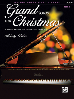 Book cover for Grand Solos for Christmas, Book 5