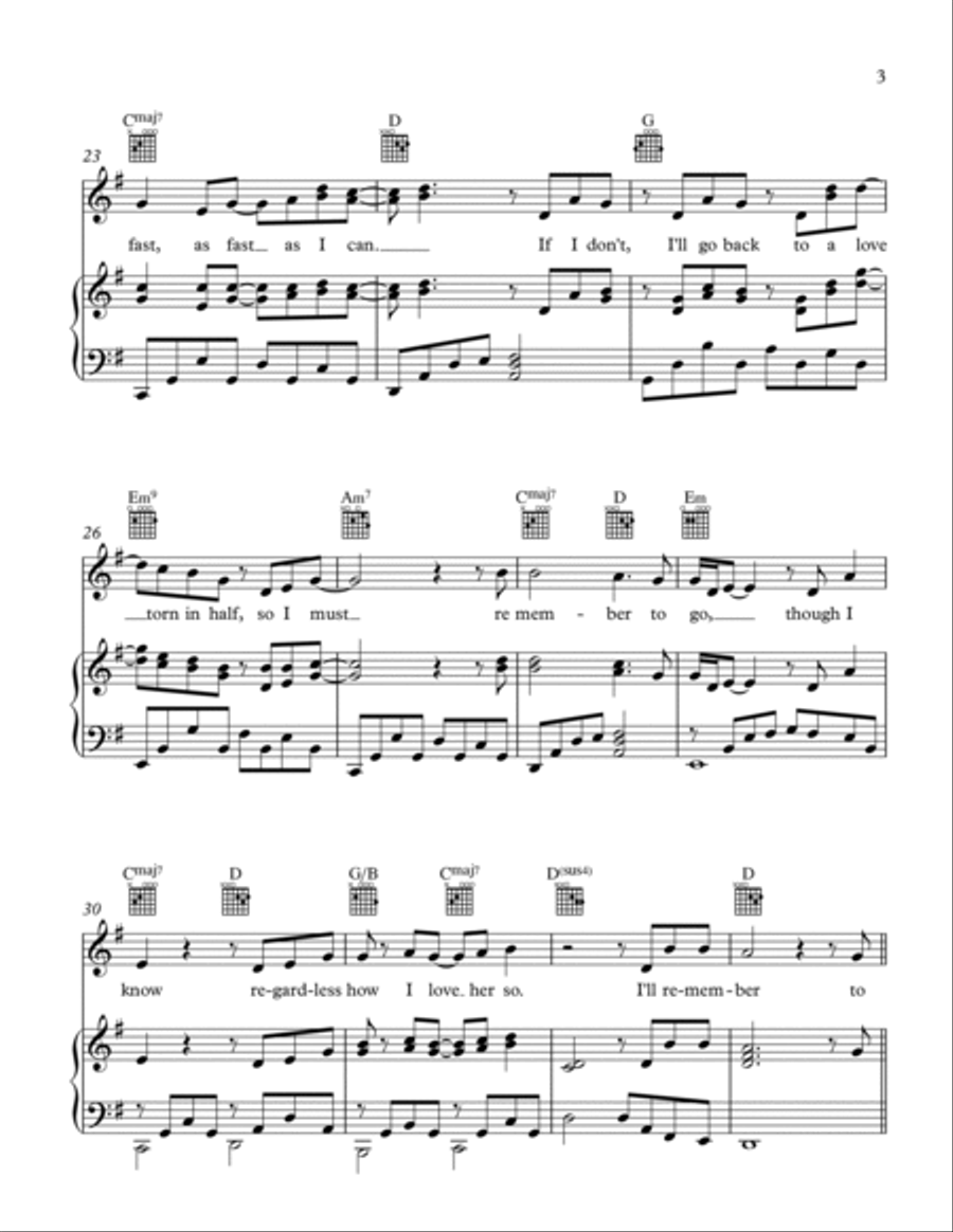 Remember To Go Voice scores gallery preview page 4