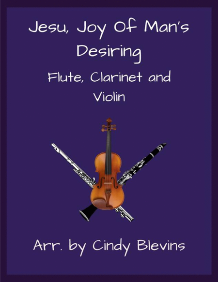 Jesu, Joy Of Man's Desiring, Flute, Clarinet and Violin image number null