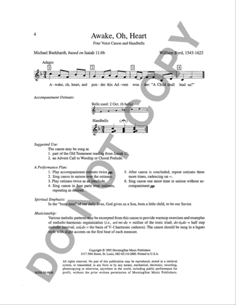 Canons for the Church Year, Set 2 Canons for the Church Year, Set 2 Unison Choir scores gallery preview page 3