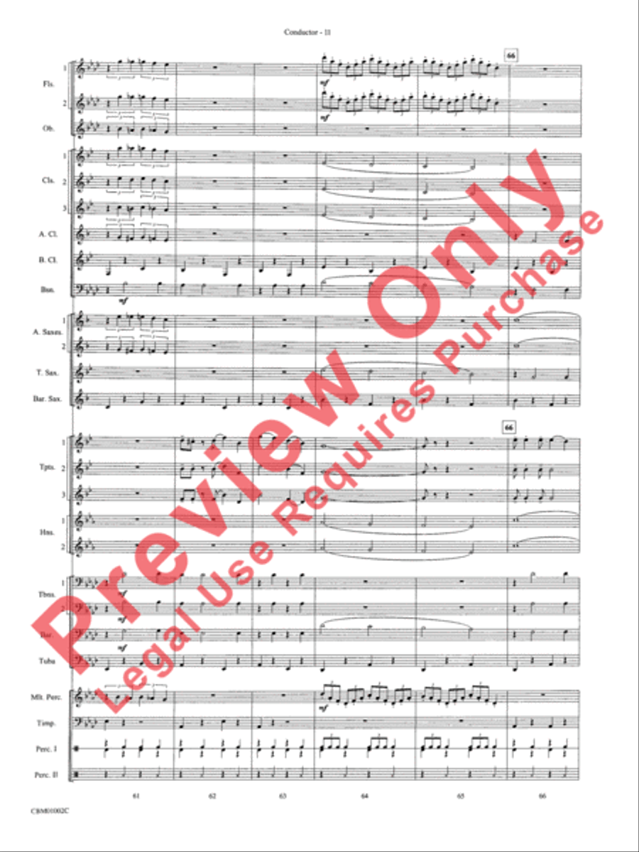 Chicago! (from the Musical Chicago!) Concert Band scores gallery preview page 14