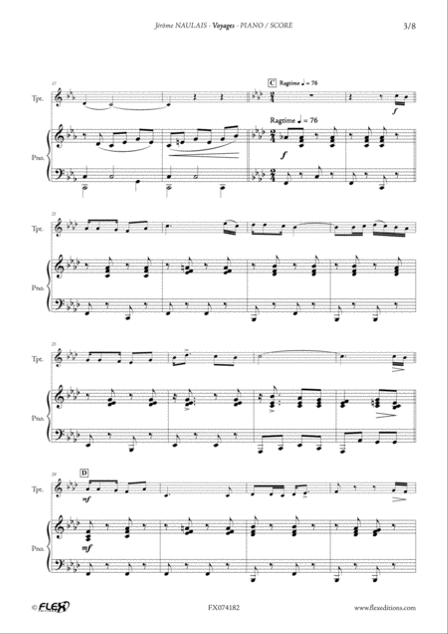 Voyages Cornet scores gallery preview page 4