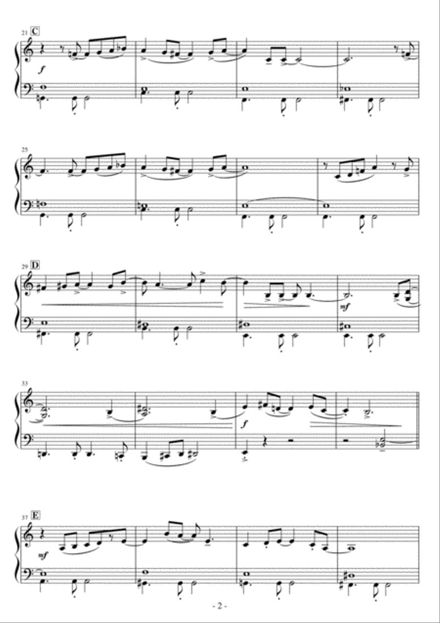 This Masquerade Easy Piano scores gallery preview page 2