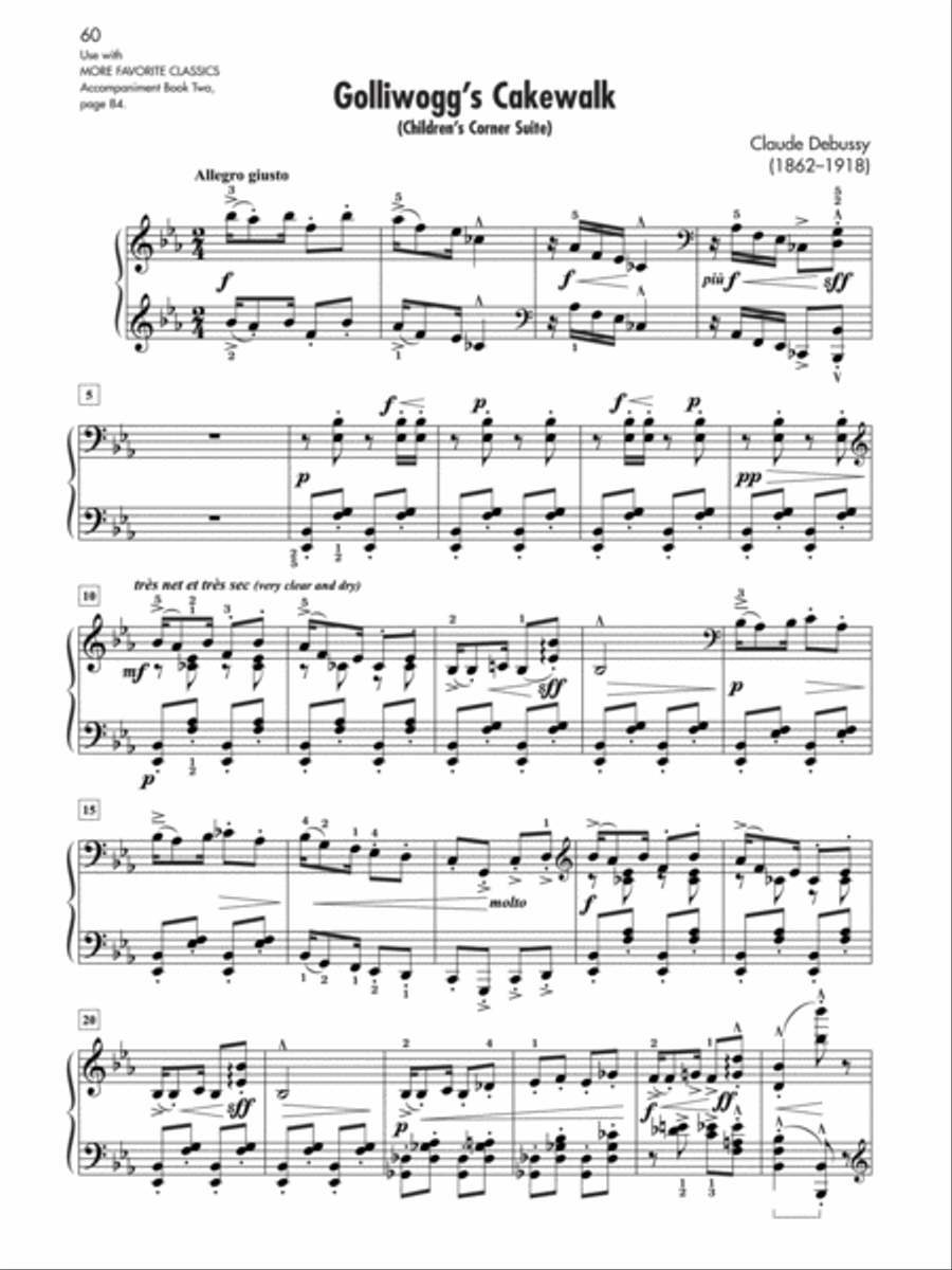 More Favorite Classics -- Solo, Book 2 Piano Solo scores gallery preview page 5