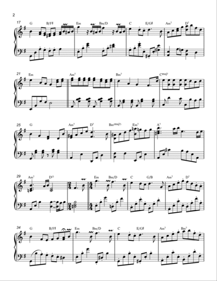 Kiki's Delivery Service Piano Solo scores gallery preview page 2