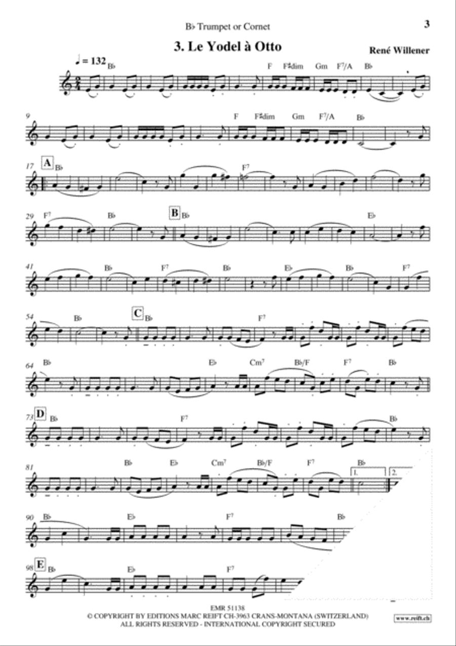 La Fete au Chalet Volume 3 Cornet scores gallery preview page 5