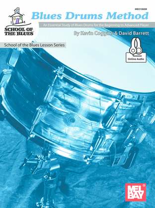 Book cover for Blues Drums Method