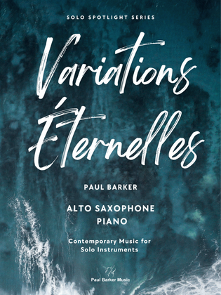 Book cover for Variations Eternelles (Alto Saxophone & Piano)