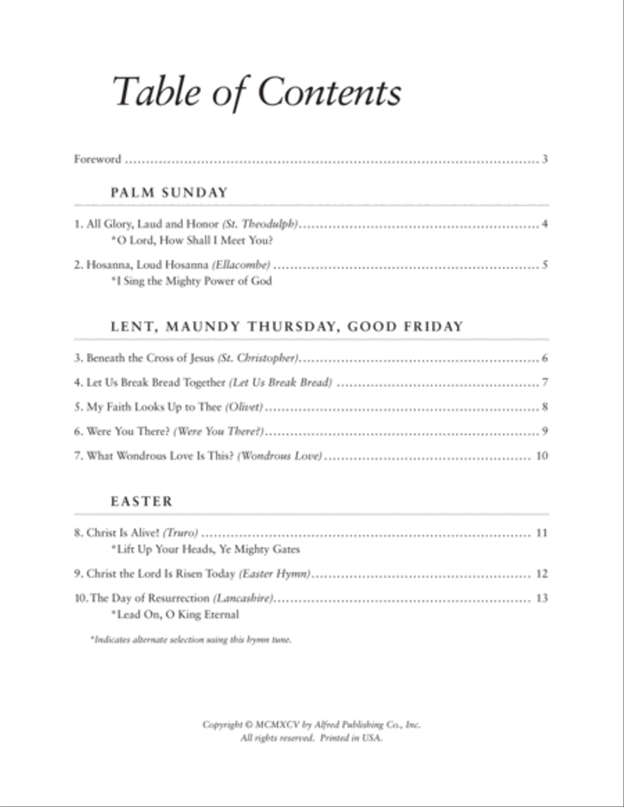 Hymn Descants for Ringers and Singers, Vol. II Choir scores gallery preview page 2