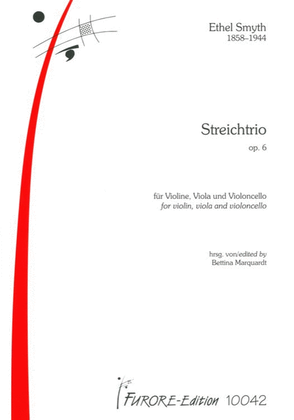 Book cover for Streich Trio D-Dur op. 6