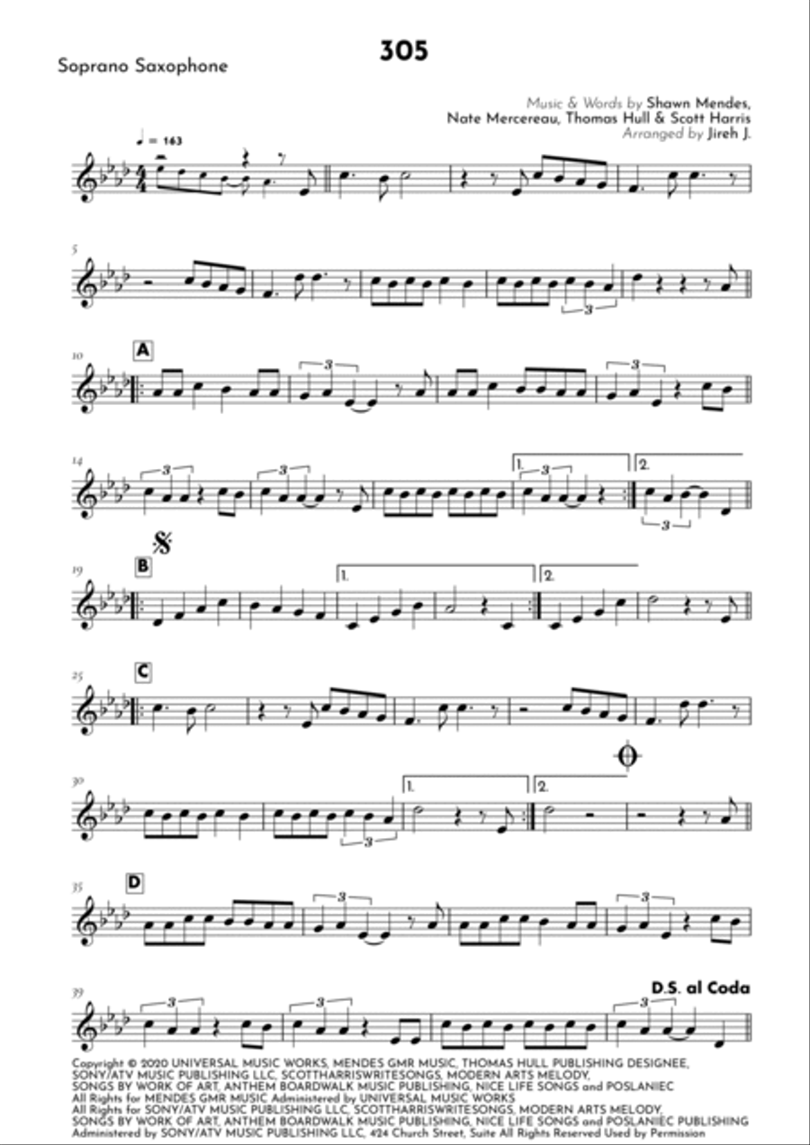 305 Soprano Saxophone scores gallery preview page 2