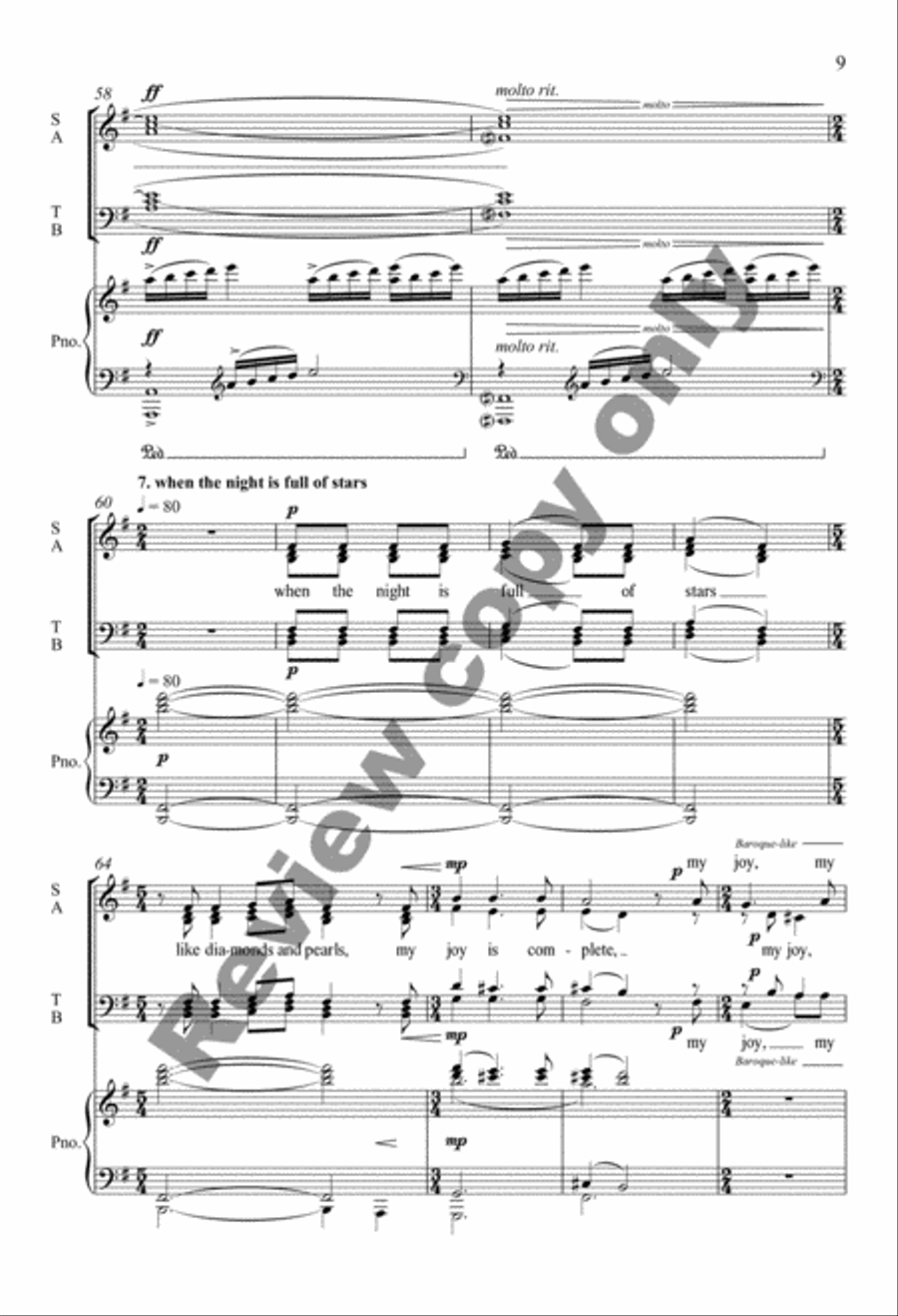 Nightscapes Divisi scores gallery preview page 16