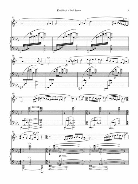 Ravel: Kaddish for Clarinet and Piano image number null