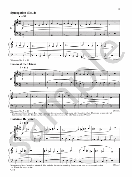 Mikrokosmos - 153 Progressive Piano Pieces, Sz. 107