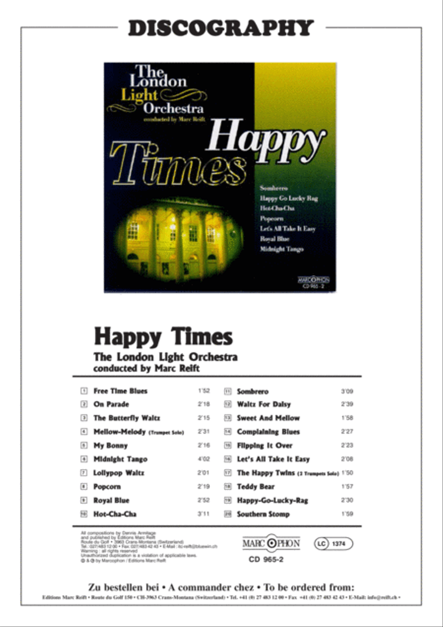 Royal Blue Brass Band scores gallery preview page 3