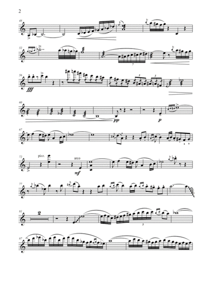 Oriental Tango for String Quartet PARTS image number null