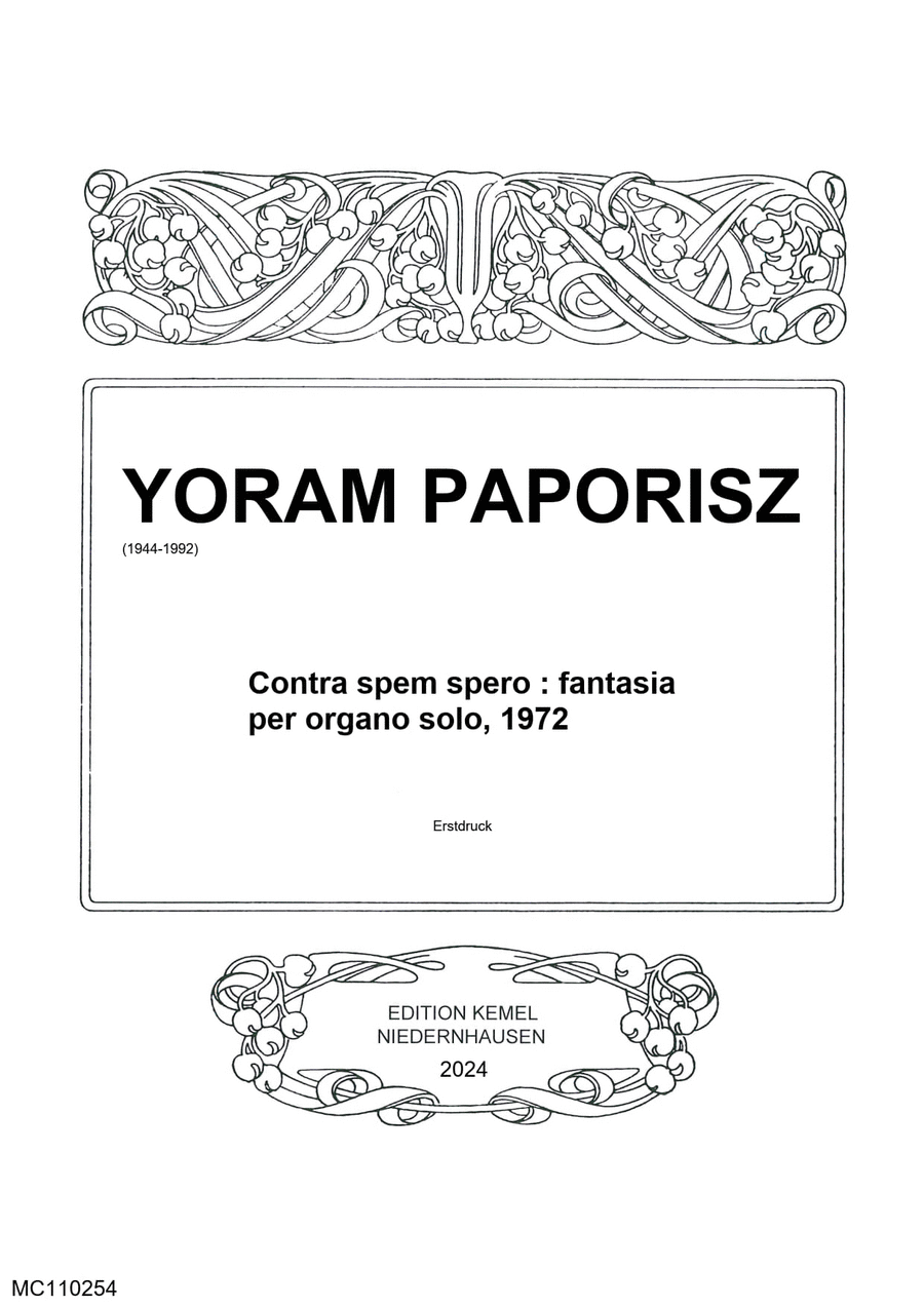 Contra spem spero