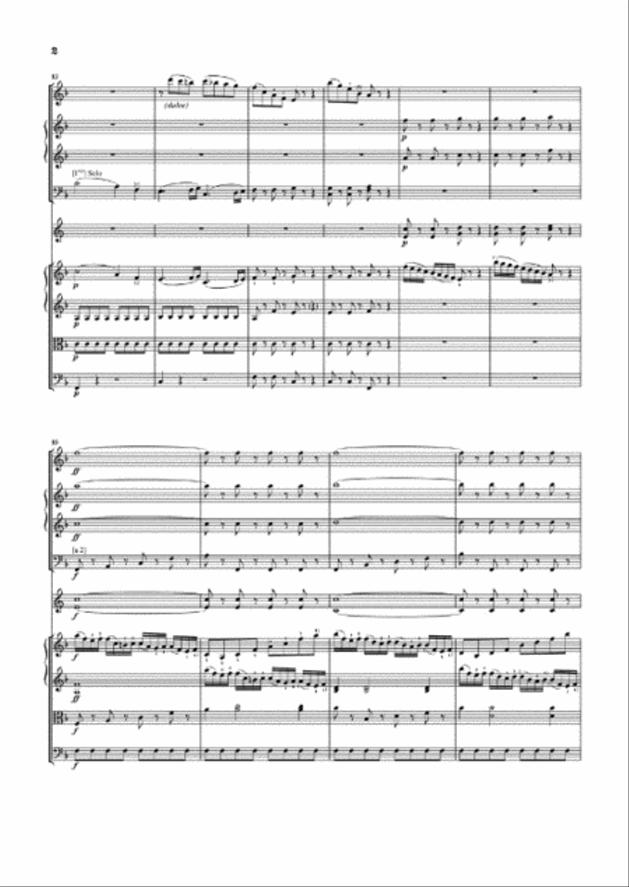 Symphony F Major Hob. I:89 Orchestra scores gallery preview page 3