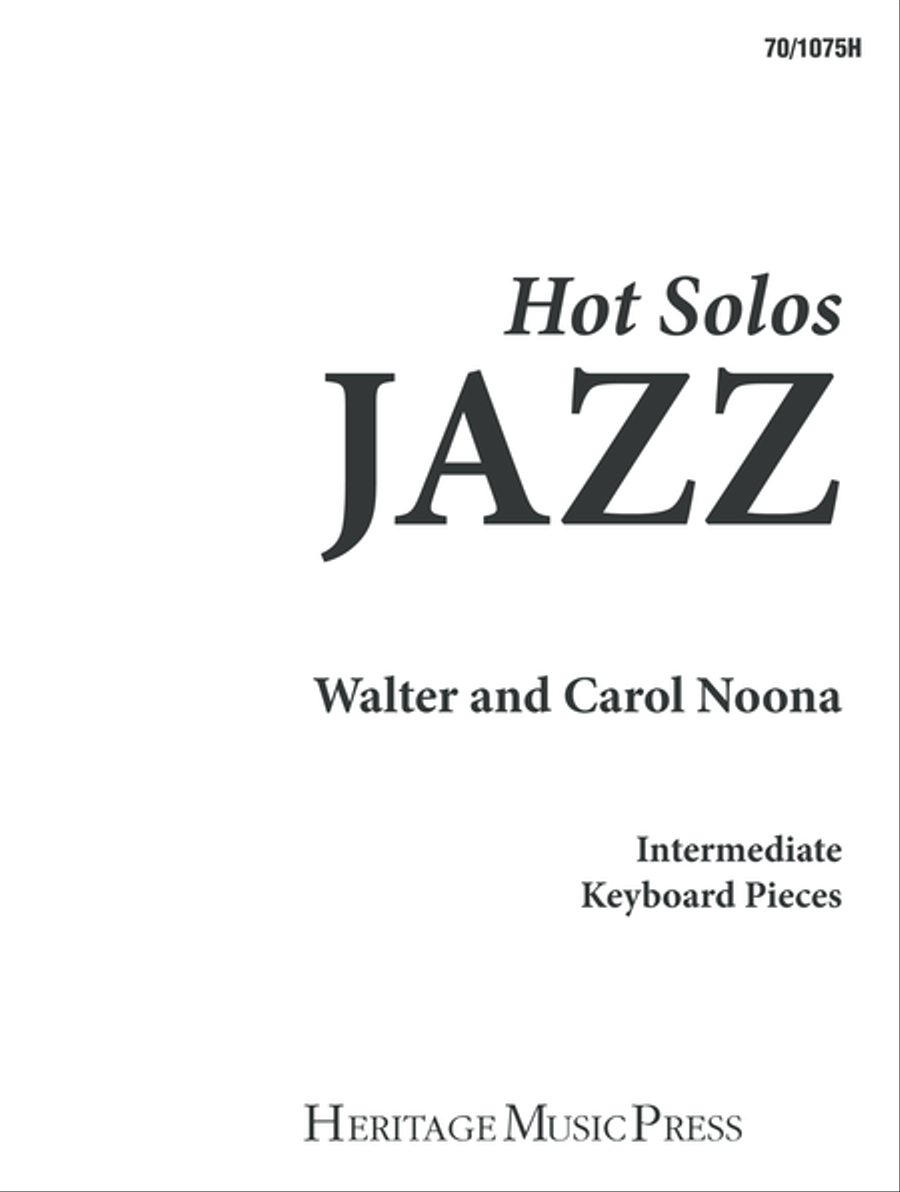 Hot Solos Jazz Hot Solos Jazz Piano Solo scores gallery preview page 1
