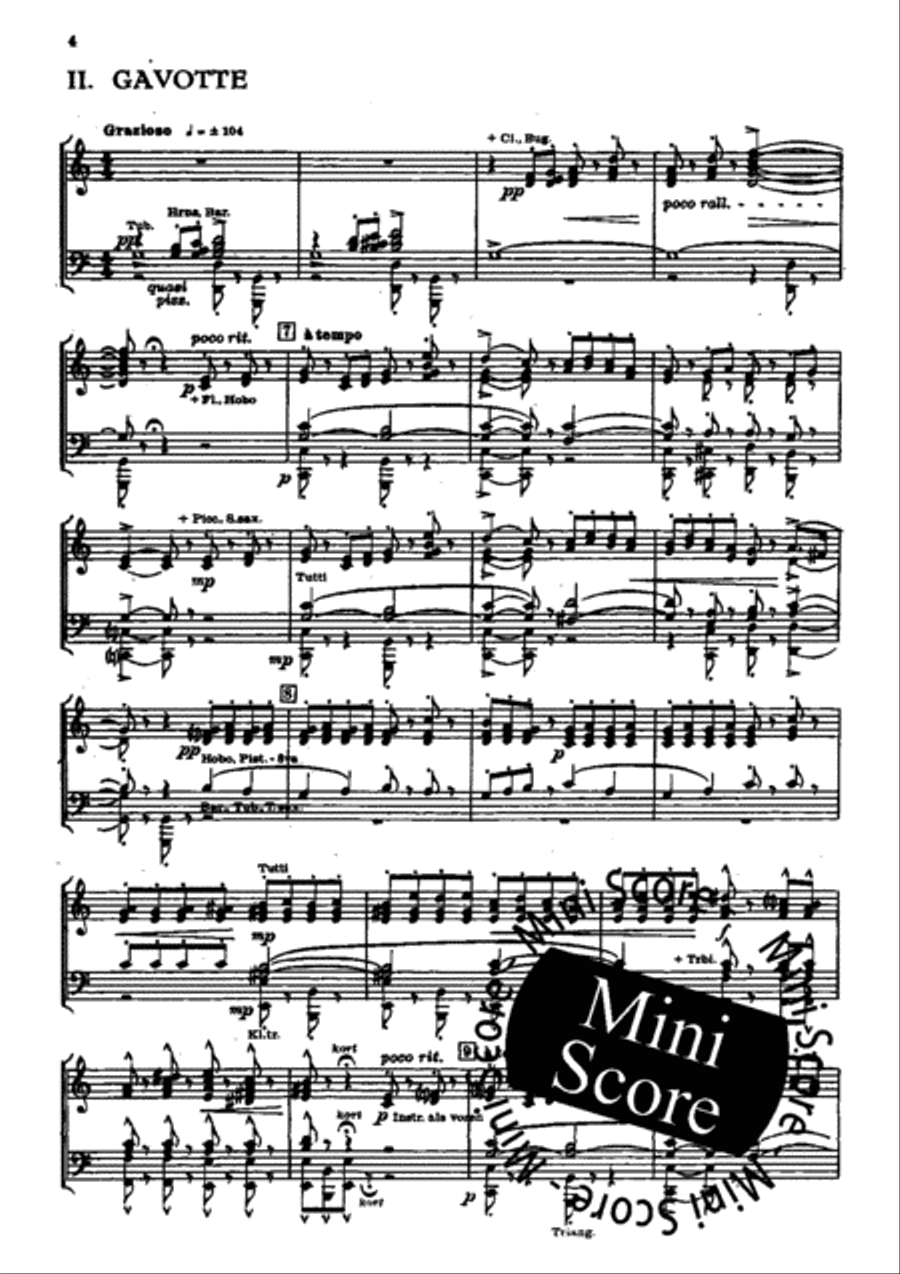 Rococo Suite Rococo Suite Concert Band scores gallery preview page 6