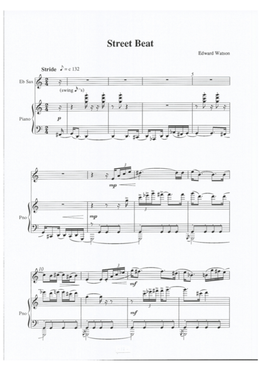 K' Street Caboodle K' Street Caboodle Alto Saxophone scores gallery preview page 6