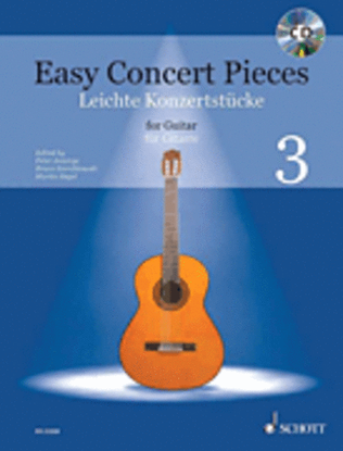 Book cover for Easy Concert Pieces for Guitar - Volume 3