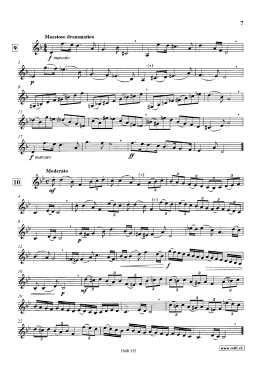 Technical & Melodic Studies Vol. 4 Trumpet scores gallery preview page 7