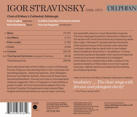 Stravinsky: Choral Works