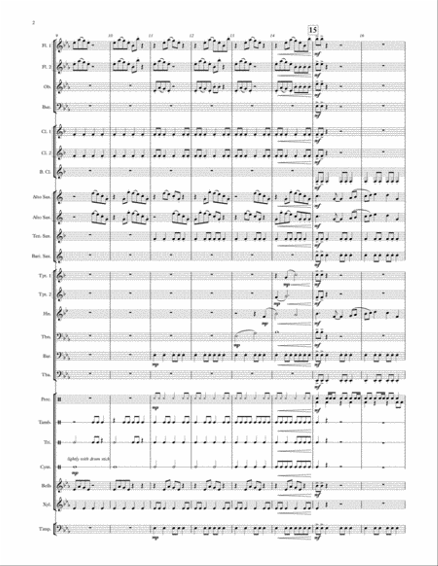 Bits and Bytes - for Concert Band Concert Band scores gallery preview page 2