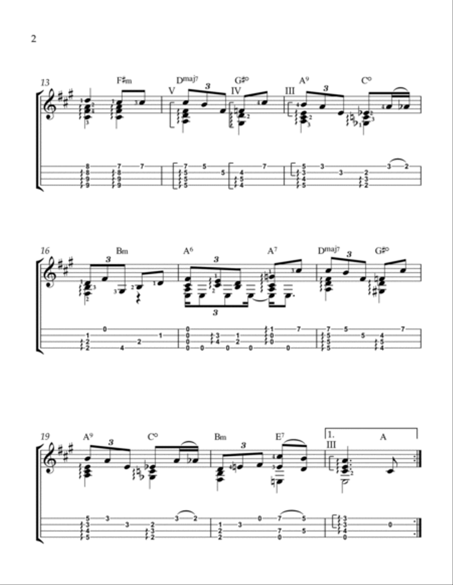 Canción Caroreña Canción Caroreña Ukulele scores gallery preview page 2