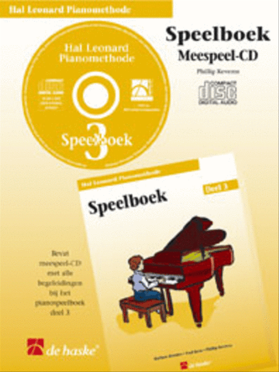 Hal Leonard Pianomethode Speelboek 3 (CD)