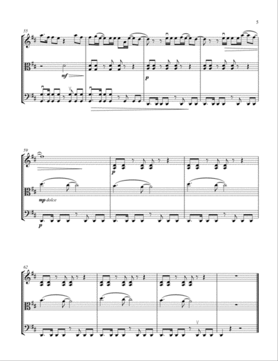 XO String Trio scores gallery preview page 6