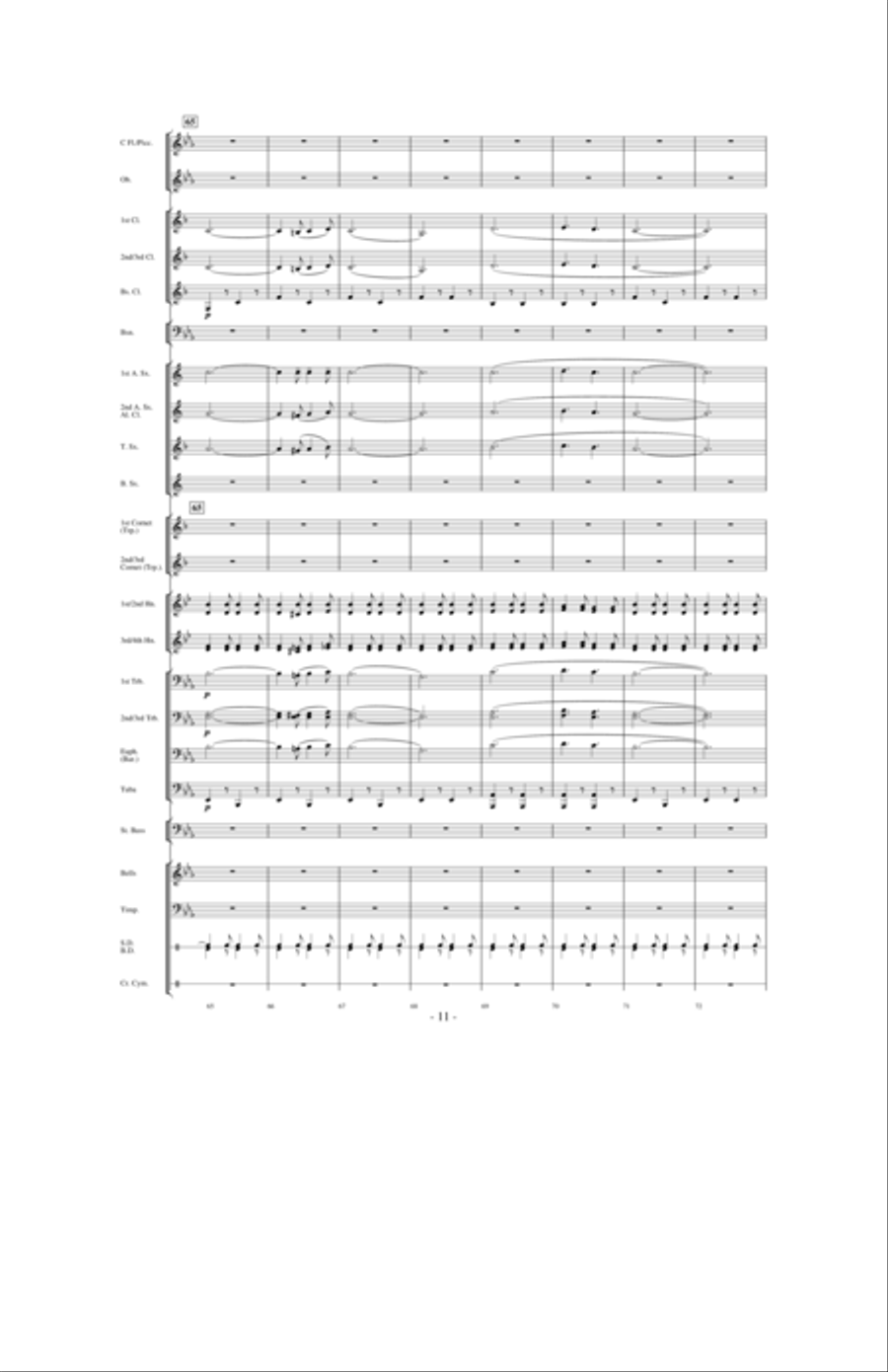 Our Director Concert Band scores gallery preview page 10